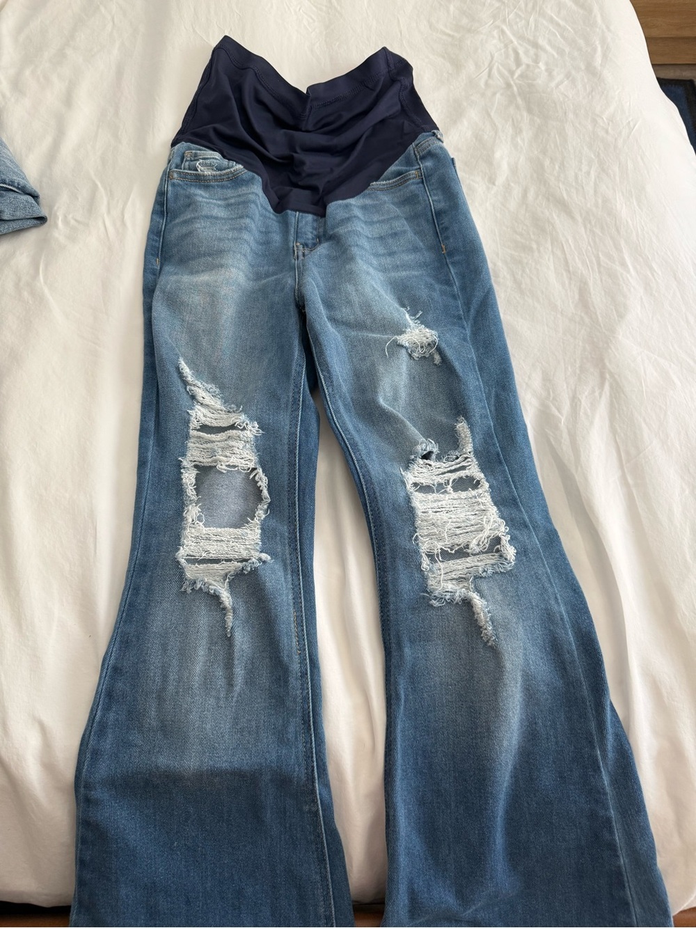 Maternity Flare Jeans